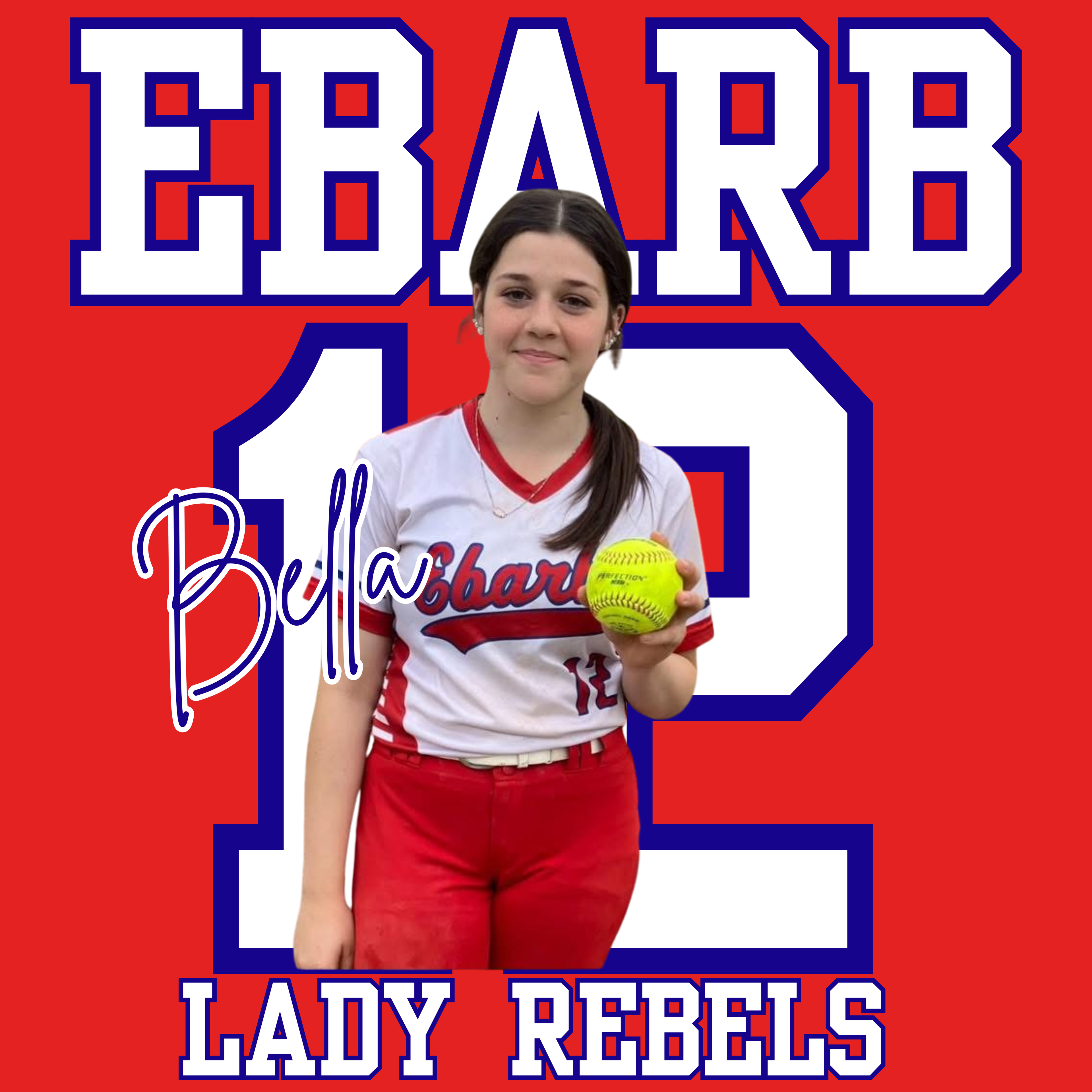 Custom softball/baseball Tee