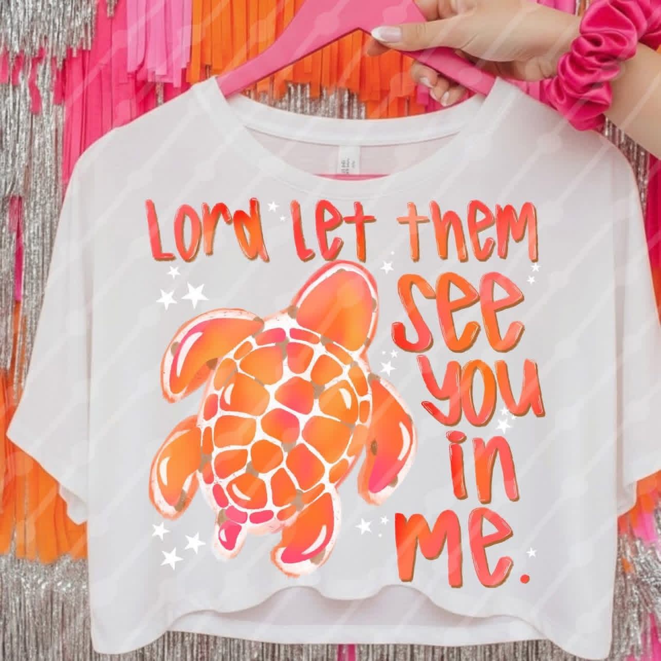 Lord Let Them See You In Me Turtle T-Shirt