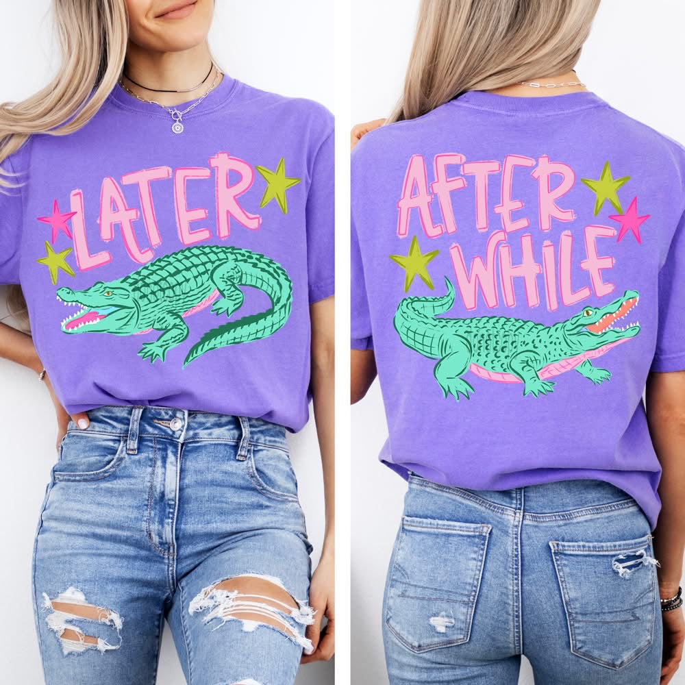 After a while crocodile Tee